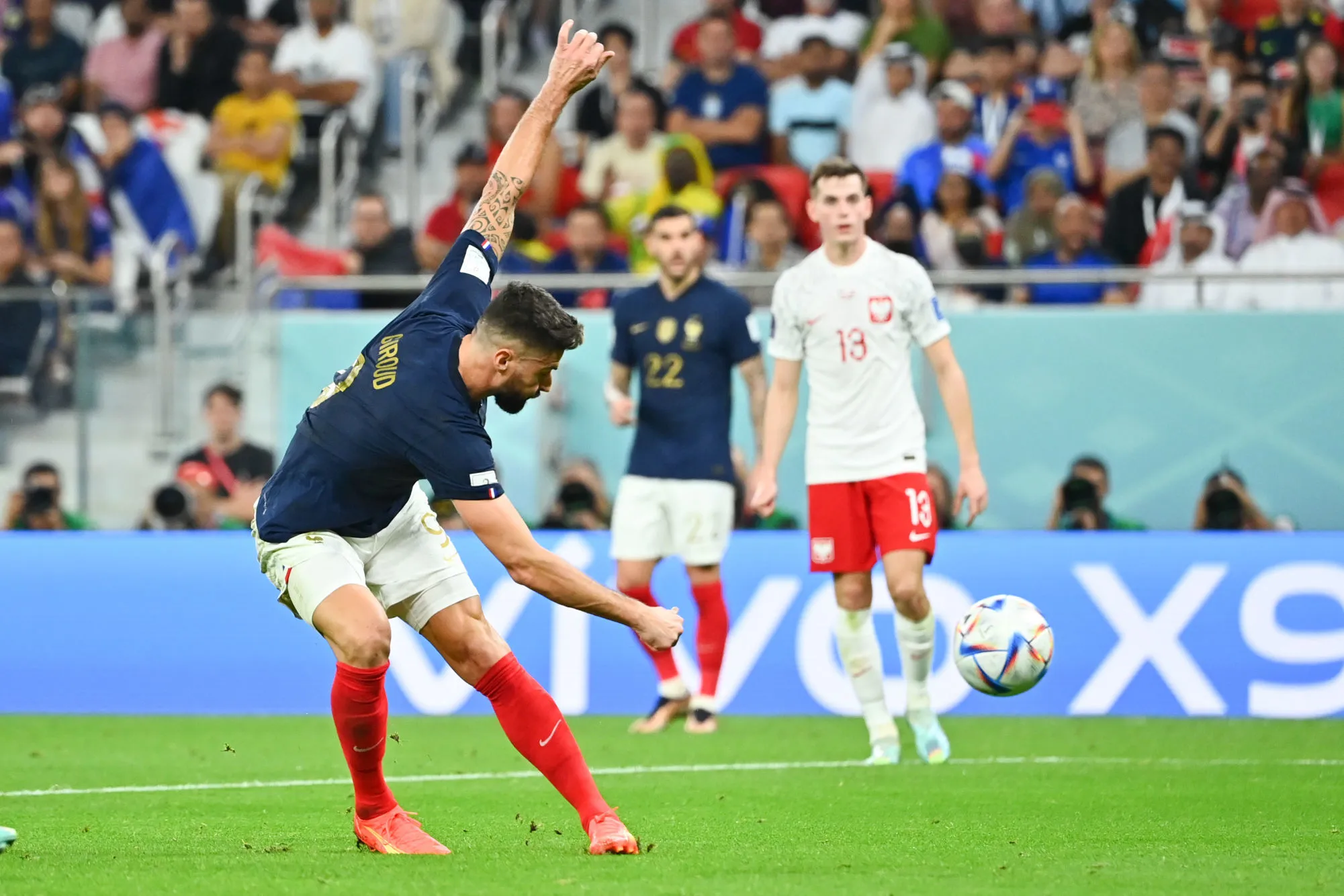 Olivier Giroud devient le meilleur buteur de l&rsquo;histoire de l&rsquo;équipe de France