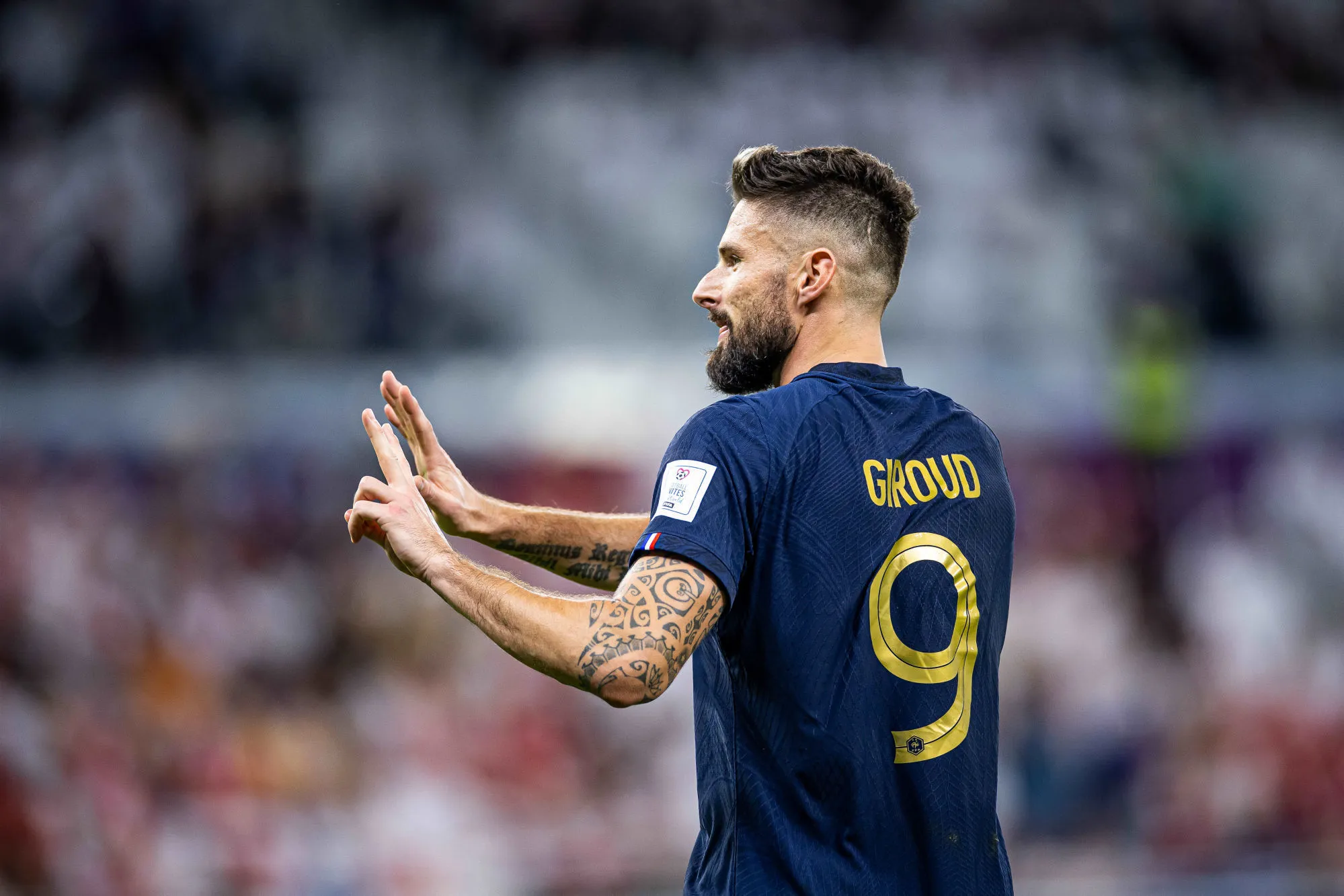 Giroud : «<span style="font-size:50%">&nbsp;</span>C&rsquo;est un rêve de gosse de battre Titi<span style="font-size:50%">&nbsp;</span>»