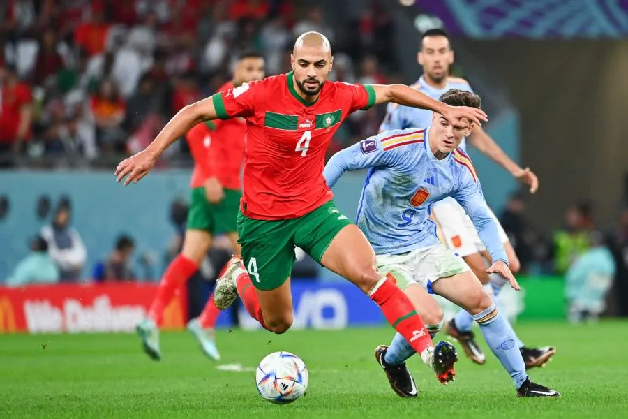 Les notes de Maroc-Espagne