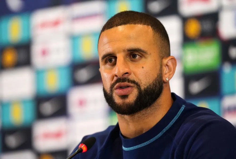 Kyle Walker sur Kylian Mbappé avant Angleterre-France : «<span style="font-size:50%">&nbsp;</span>Je ne vais pas lui dérouler le tapis rouge<span style="font-size:50%">&nbsp;</span>»