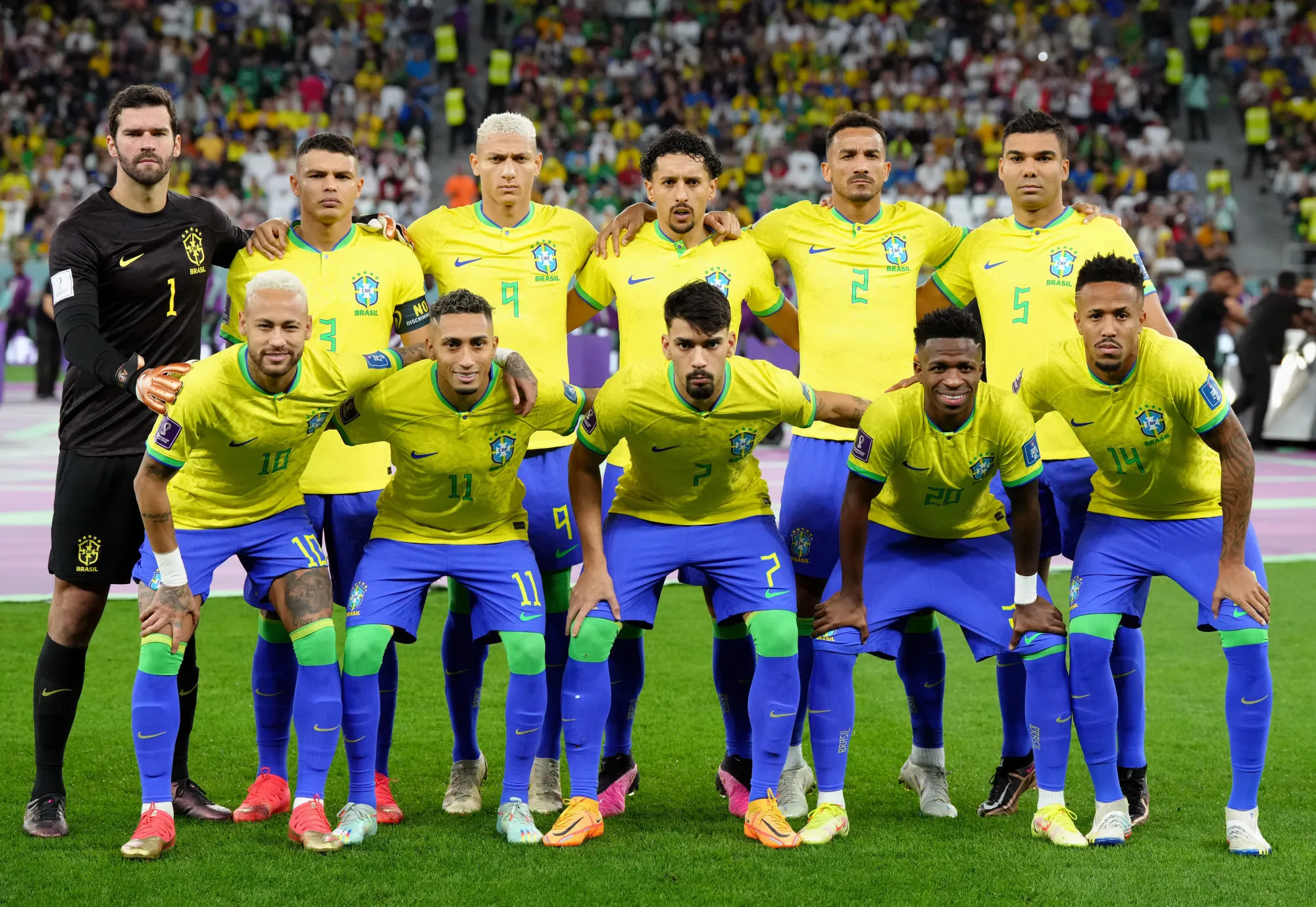 Le Brésil en quart de finale pour la quinzième fois de son histoire, un record
