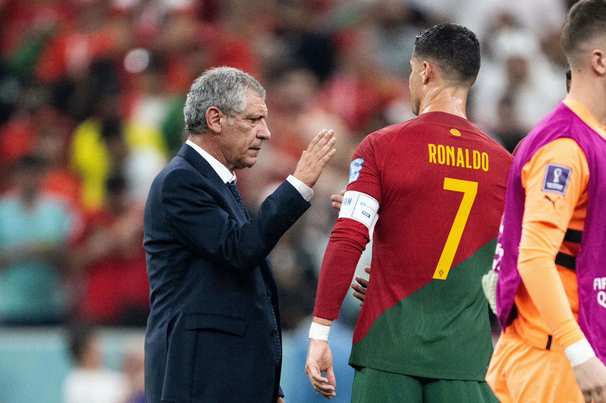Fernando Santos revient sur sa conversation avec Cristiano Ronaldo avant Portugal-Suisse