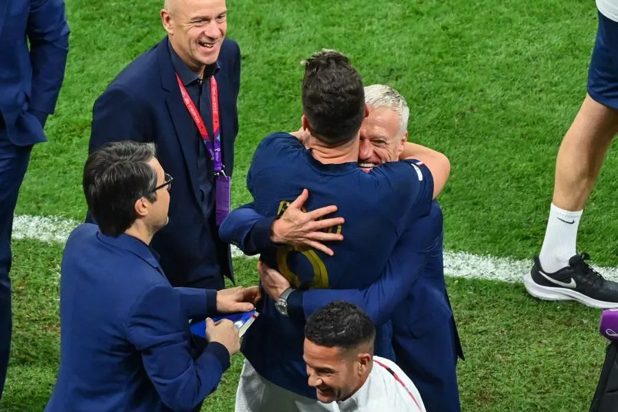 Didier Deschamps : «<span style="font-size:50%">&nbsp;</span>On a tenu avec le cœur et les tripes<span style="font-size:50%">&nbsp;</span>»
