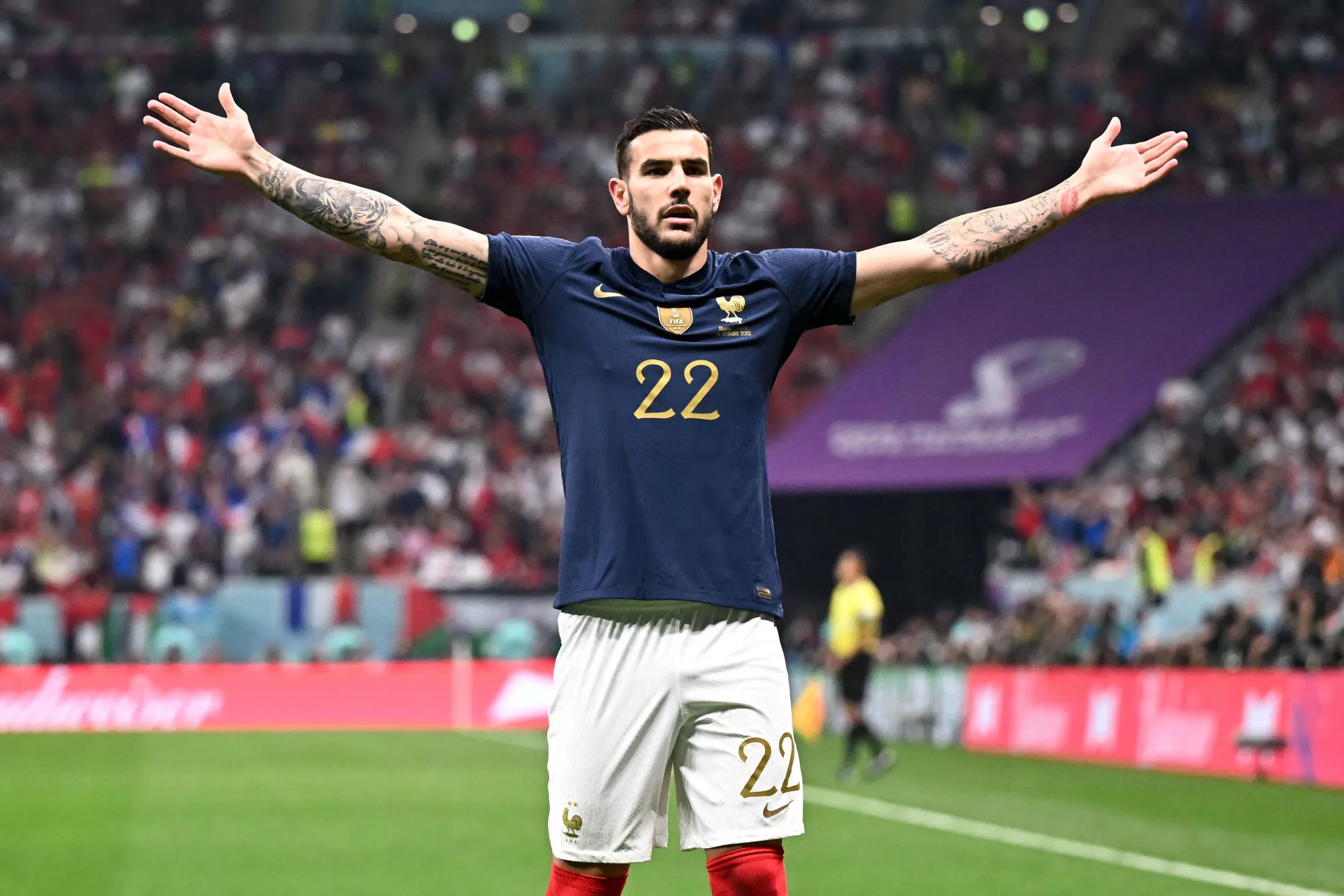 Le but de Theo Hernandez est le plus rapide en demi de Mondial depuis 1958