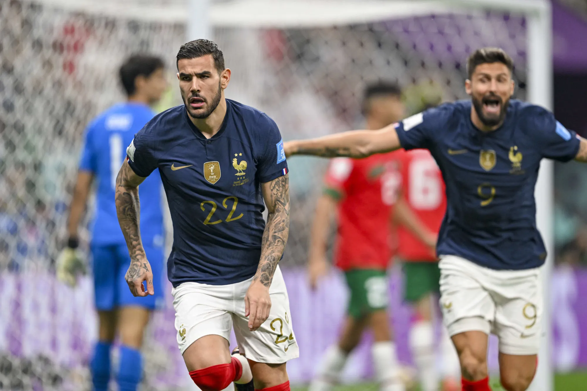 Quatre des cinq derniers buteurs français en demi-finale sont des défenseurs