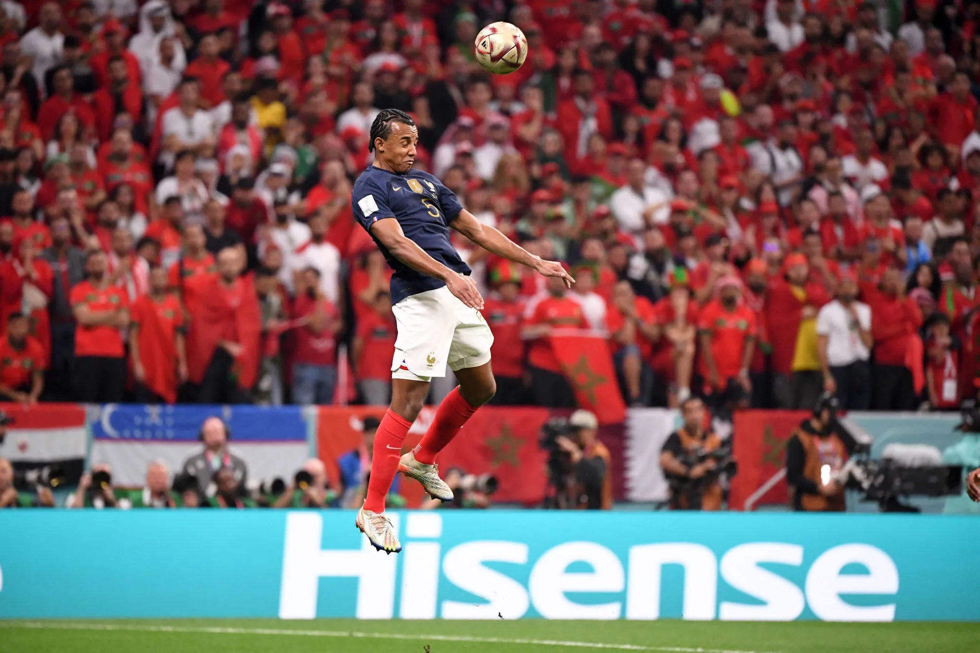 Koundé : «<span style="font-size:50%">&nbsp;</span>On est une équipe qui sait souffrir<span style="font-size:50%">&nbsp;</span>»