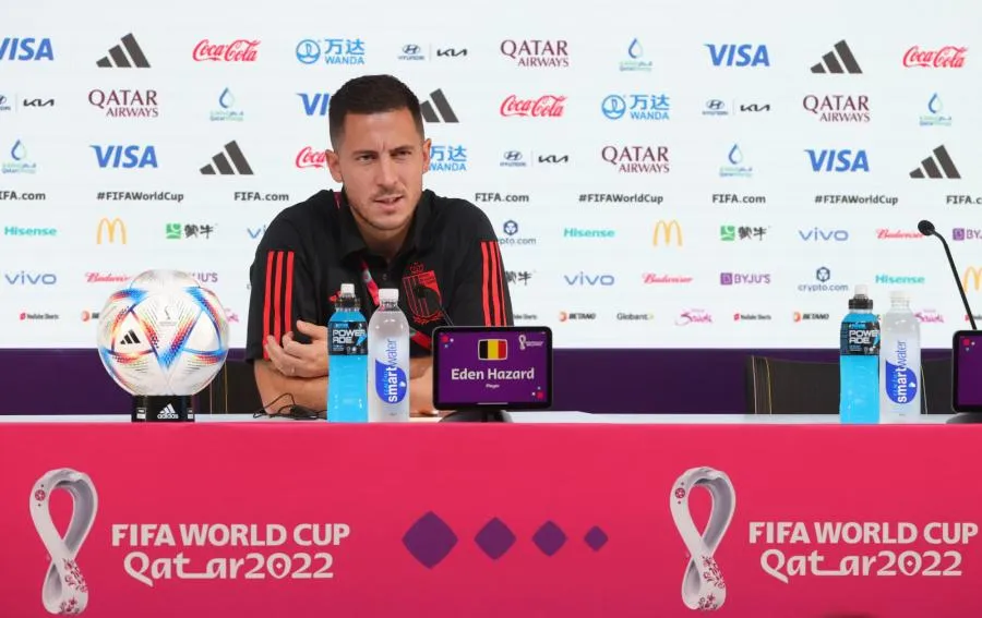 Hazard : «<span style="font-size:50%">&nbsp;</span>Nous avions de meilleures chances de gagner en 2018<span style="font-size:50%">&nbsp;</span>»
