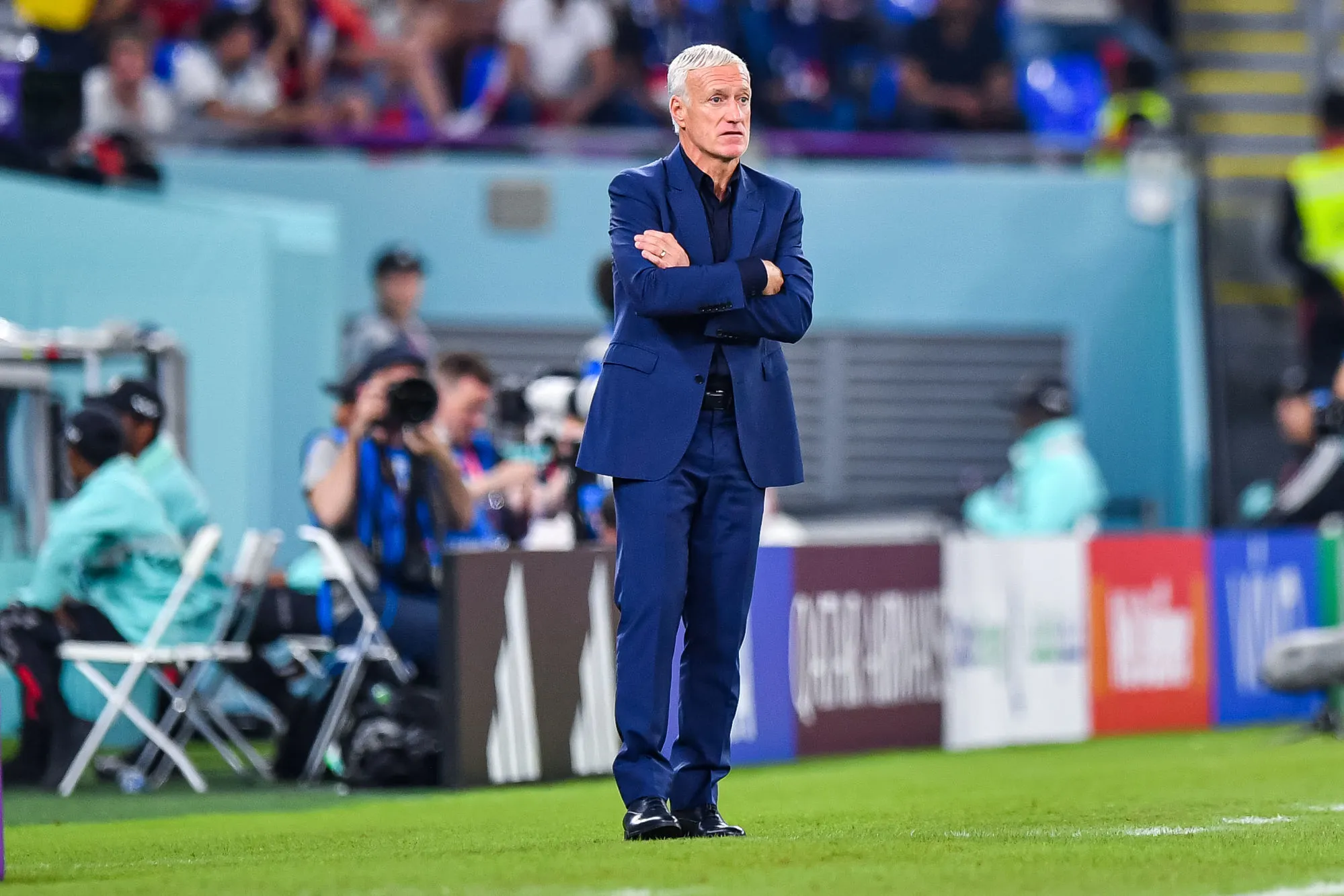 Deschamps : «<span style="font-size:50%">&nbsp;</span>On est dans la position idéale<span style="font-size:50%">&nbsp;</span>»