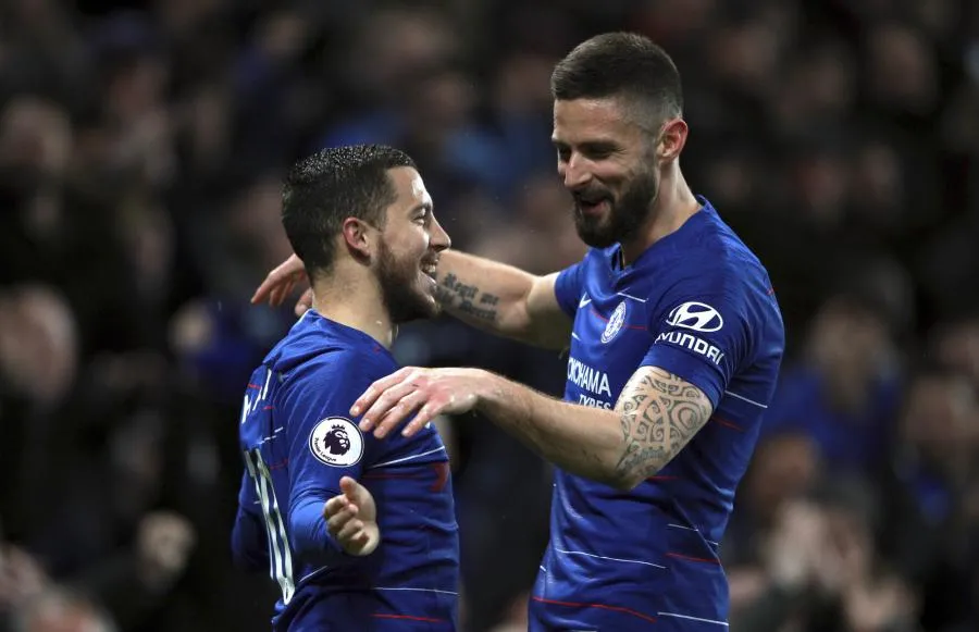 Hazard à Giroud : «<span style="font-size:50%">&nbsp;</span>On a Titi dans notre équipe, donc si tu pouvais rester à égalité ça serait bien<span style="font-size:50%">&nbsp;</span>»