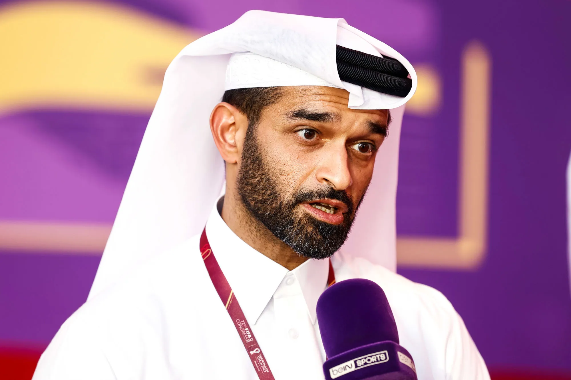 Al Thawadi : «<span style="font-size:50%"> </span>L’interdiction du port du brassard one love est une décision de la FIFA<span style="font-size:50%"> </span>»