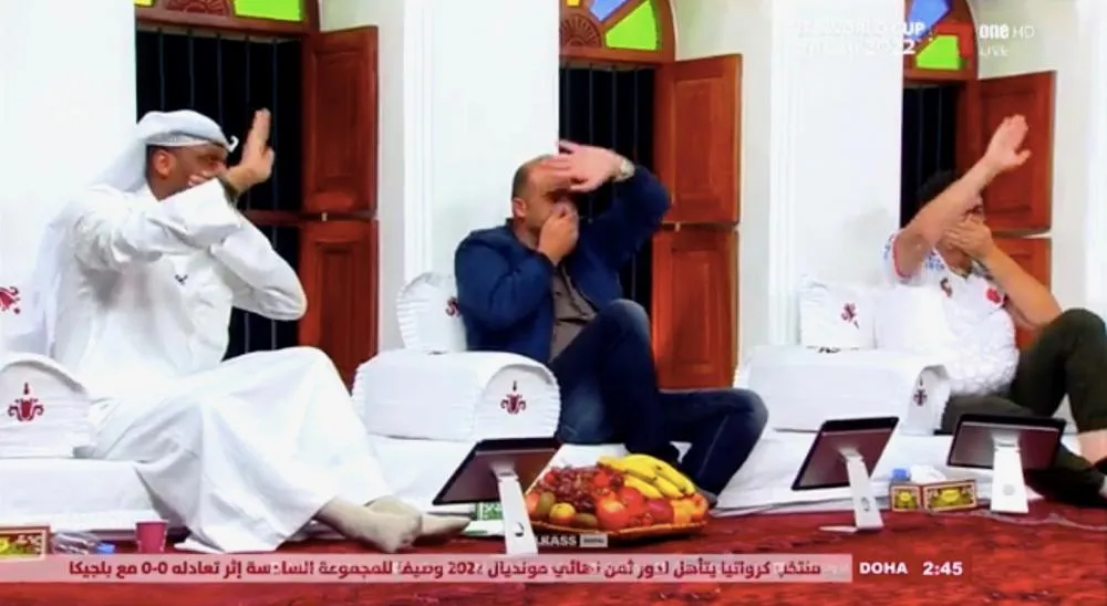 Main sur la bouche : La télévision qatarie tarienne chambre l&rsquo;Allemagne après l&rsquo;élimination du Mondial