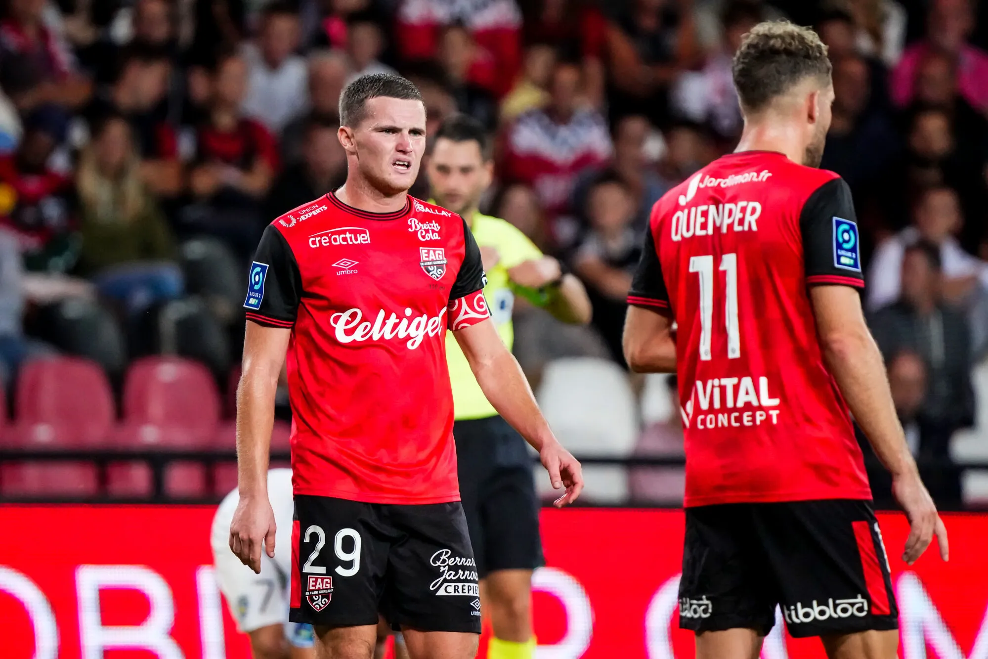 Pronostic Guingamp Quevilly-Rouen : Analyse, cotes et prono du match de Ligue 2