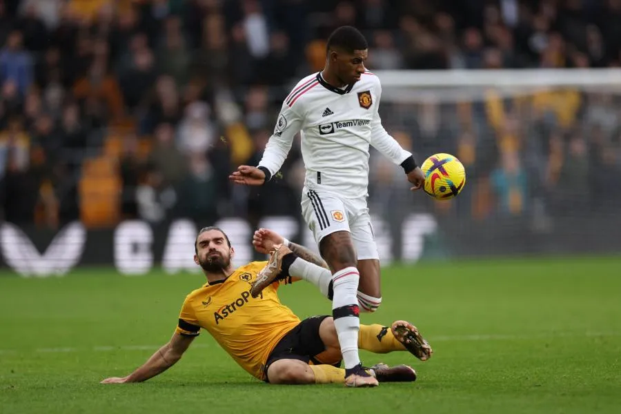 Rashford sauve Manchester United face aux Wolves