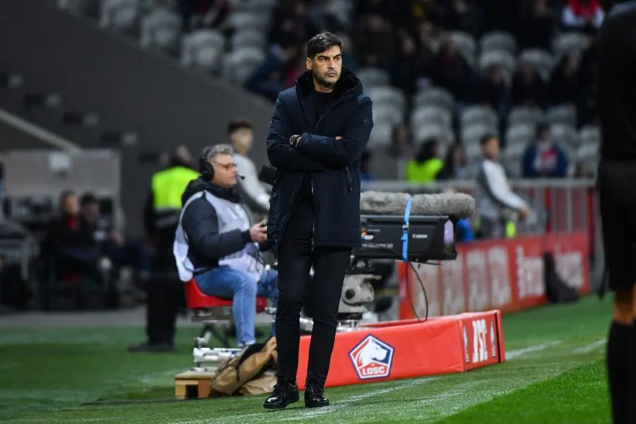 Lille : l&rsquo;imbroglio entre Paulo Fonseca et les supporters lillois