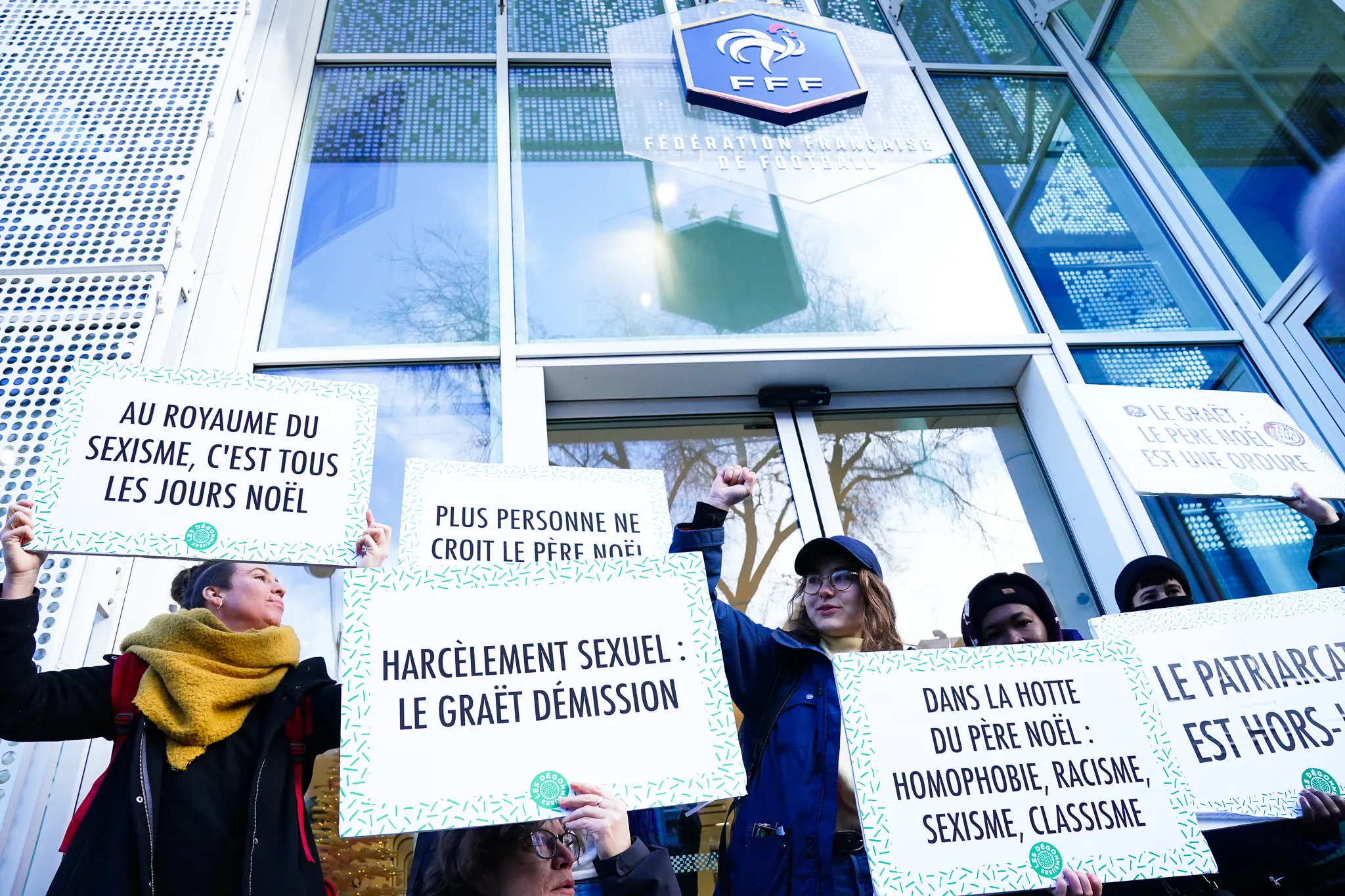 Les Dégommeuses : «<span style="font-size:50%"> </span>Le départ de Noël Le Graët n’est pas du tout suffisant »