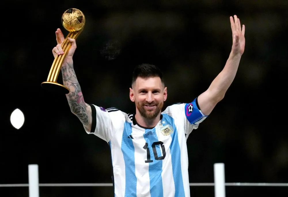 Lionel Messi élu meilleur joueur de la Coupe du monde 2022