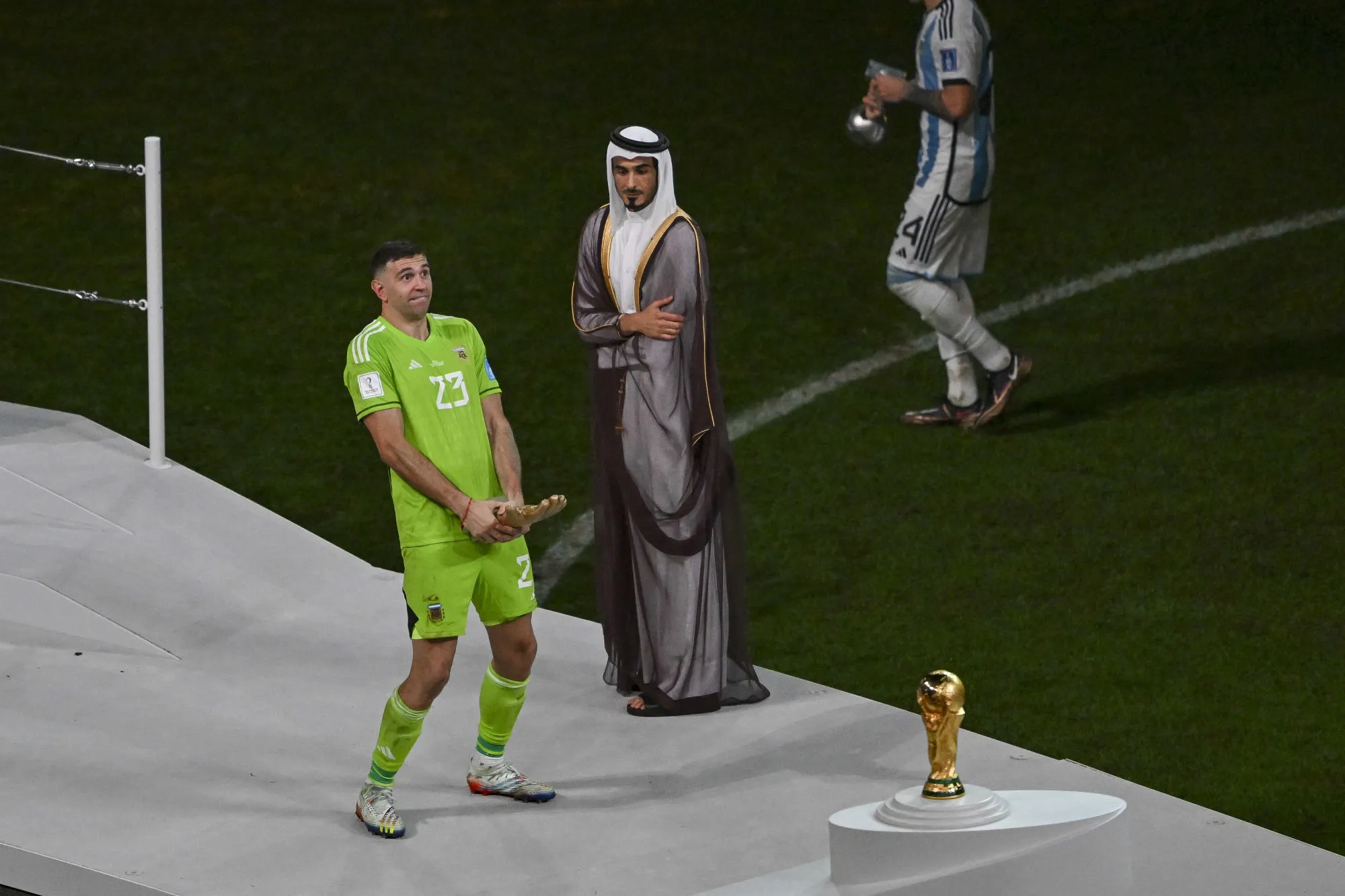 Emiliano Martinez : «<span style="font-size:50%">&nbsp;</span>J&rsquo;ai rêvé de ce Mondial<span style="font-size:50%">&nbsp;</span>»