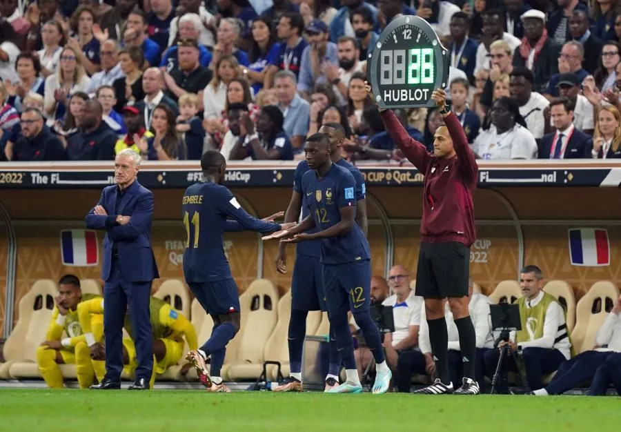 La France, première équipe à réaliser 7 changements en Coupe du monde