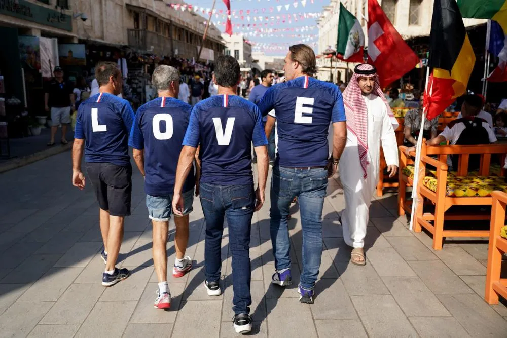 En images : la Coupe du monde du love