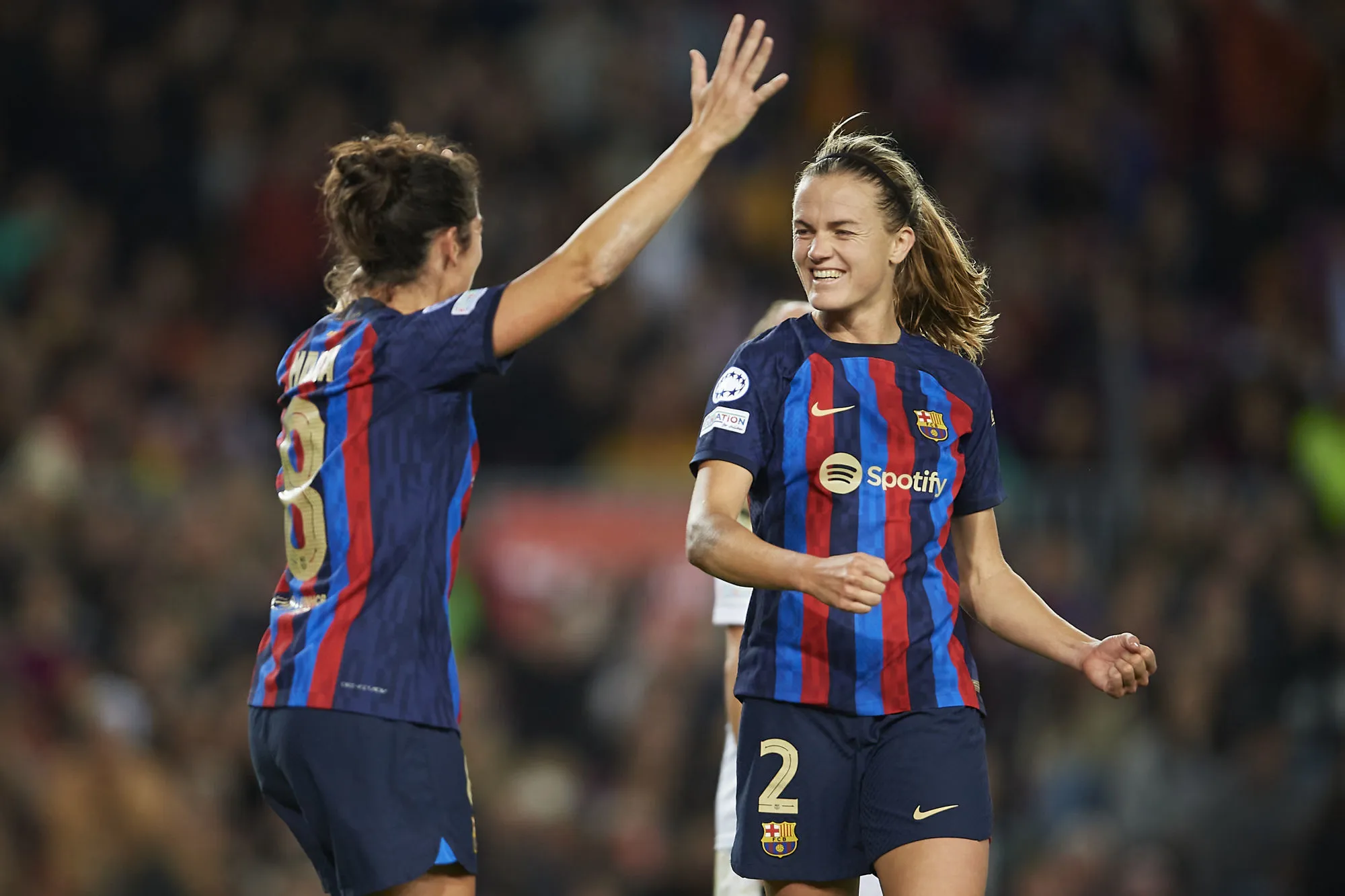 Le Barça féminin bat le record de buts inscrits sur une phase de poules de Ligue des champions