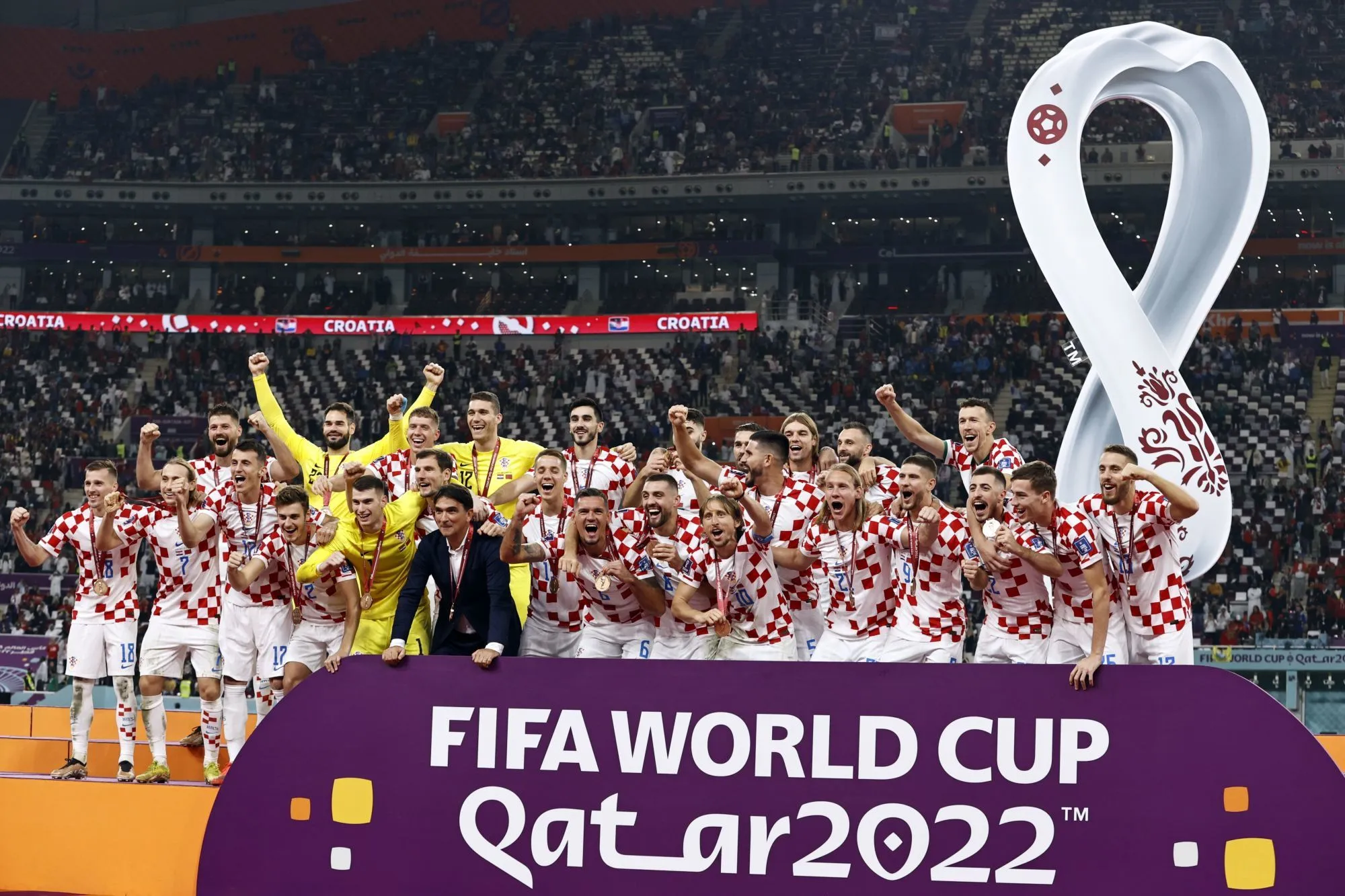 Lovren et Brozović fêtent leur troisième place avec des chants fascistes