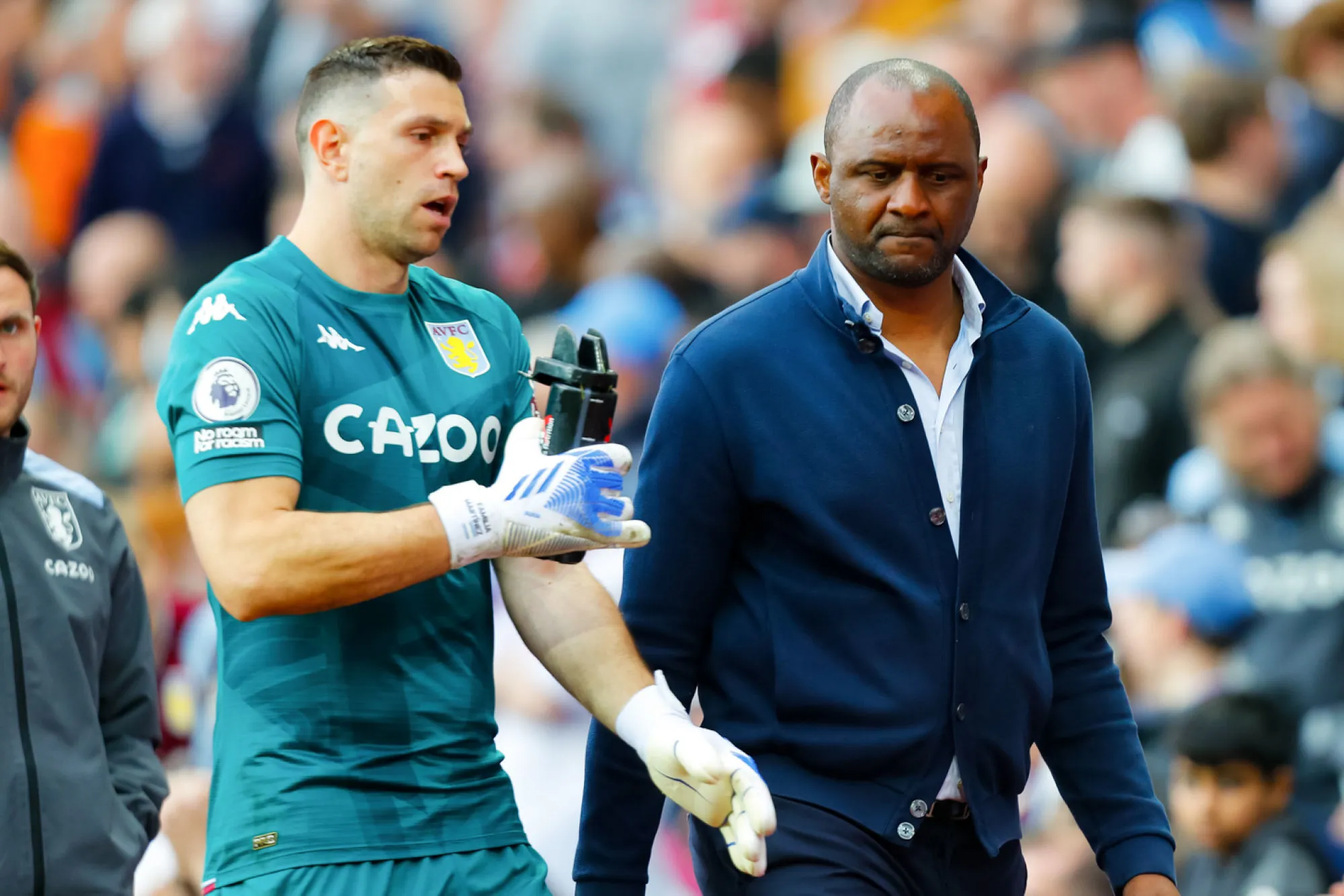 Patrick Vieira ne comprend pas les célébrations d&rsquo;Emiliano Martínez