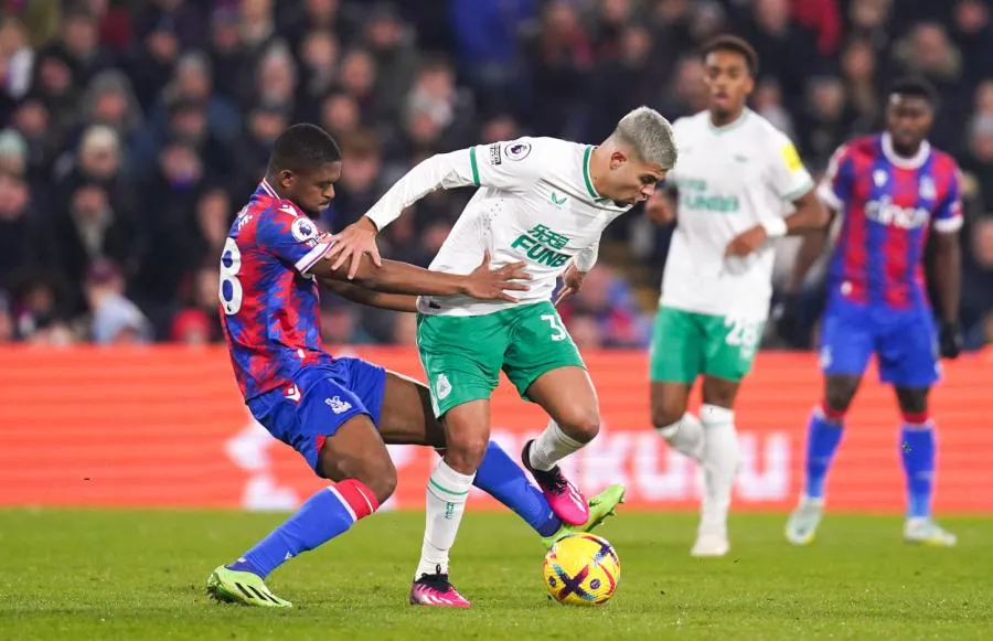 Newcastle se cogne contre Palace