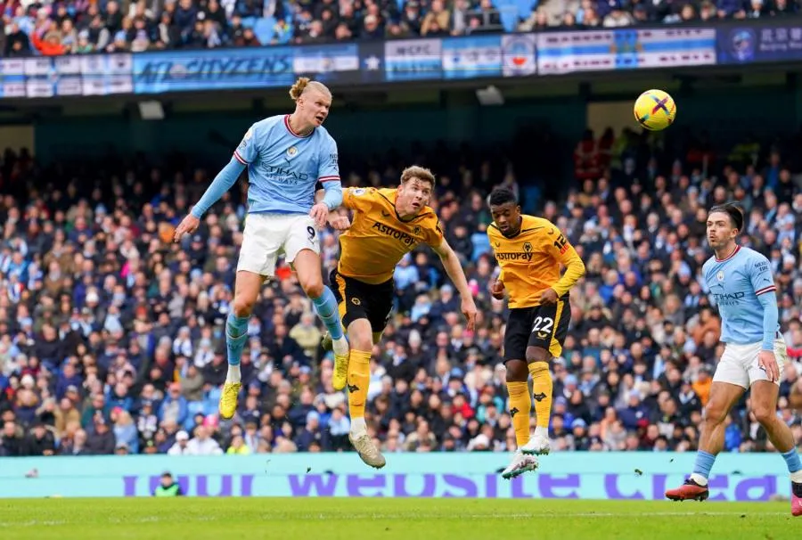 Manchester City et Haaland mâchent les Wolves