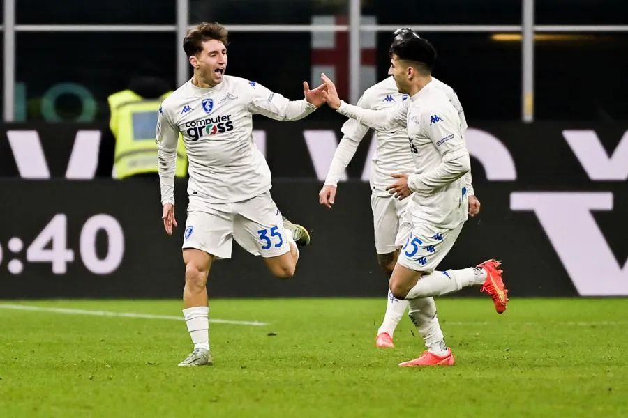 À dix, l&rsquo;Inter craque face à Empoli