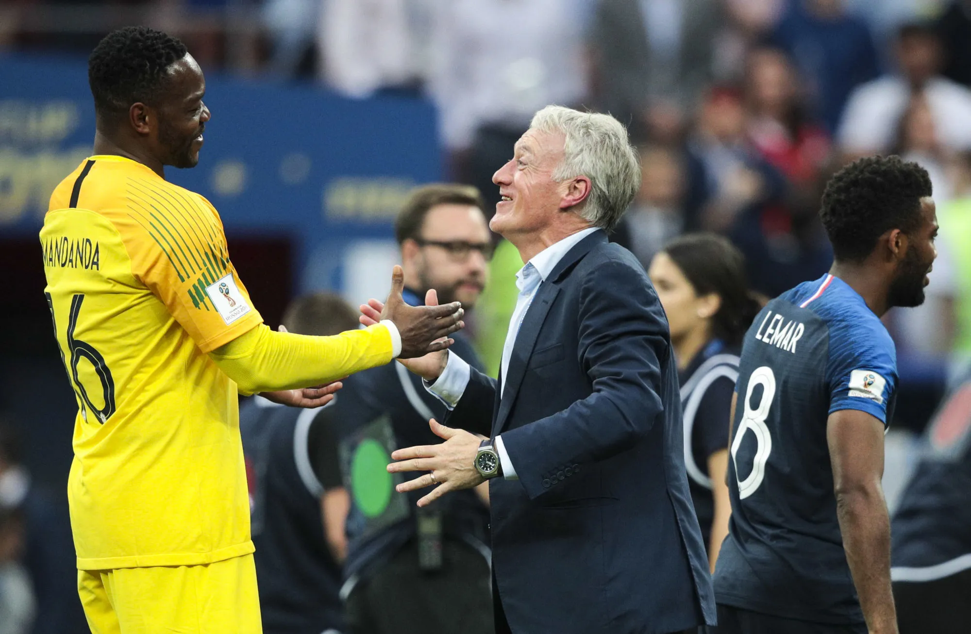 Didier Deschamps rend un hommage appuyé à Steve Mandanda