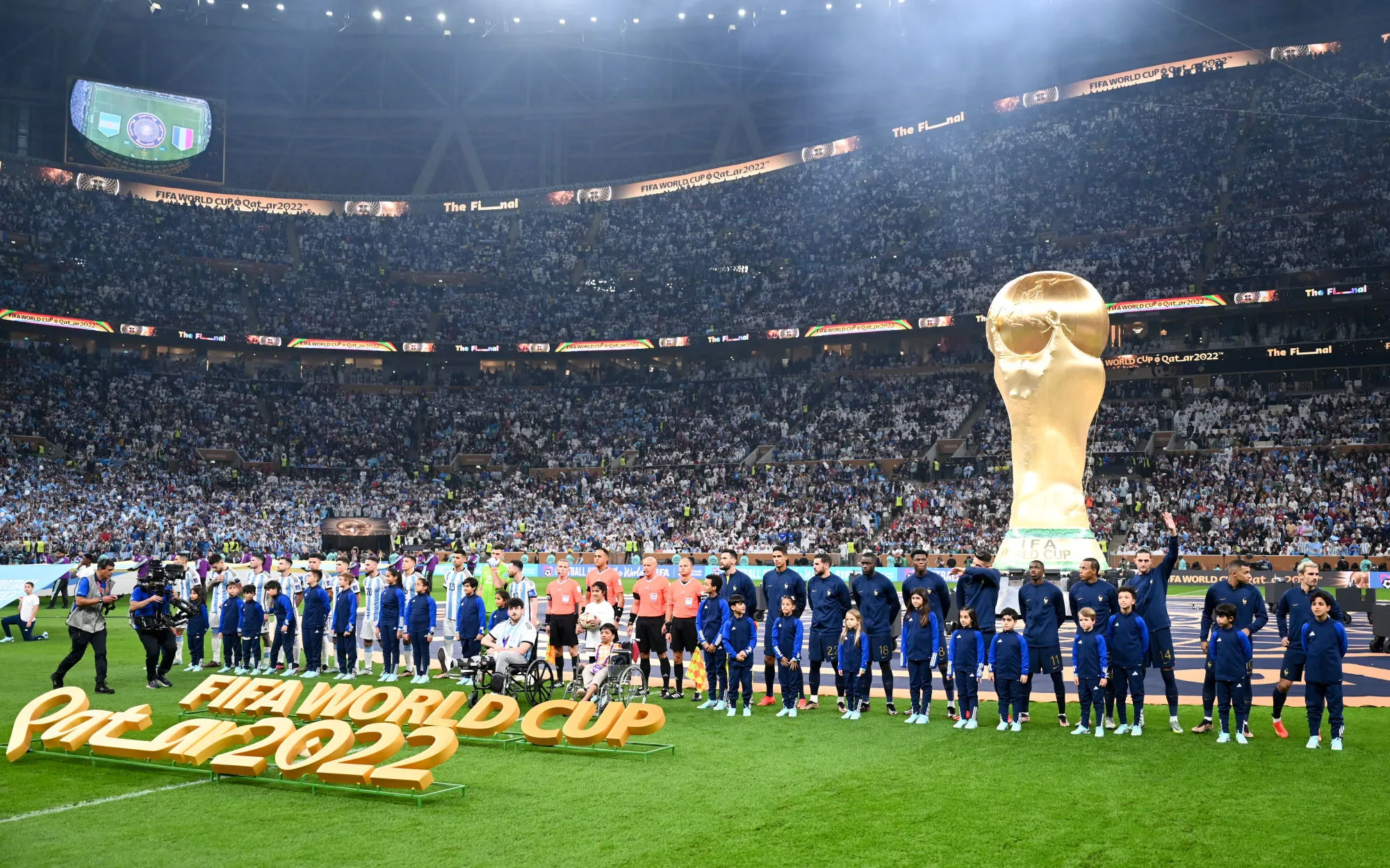 Un nombre de téléspectateurs record pour la finale de Coupe du monde