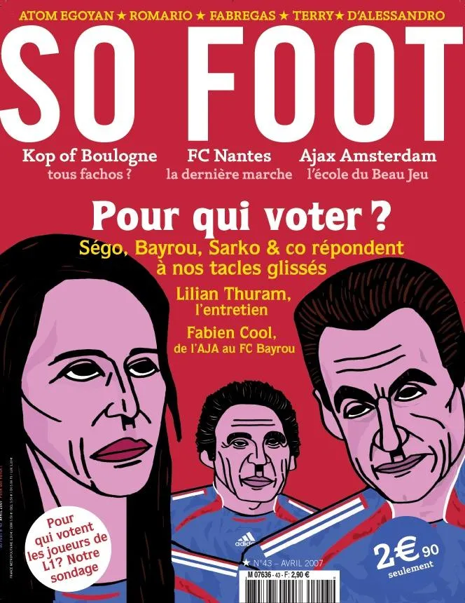 So Foot N°43 &#8211; Pour qui voter ?