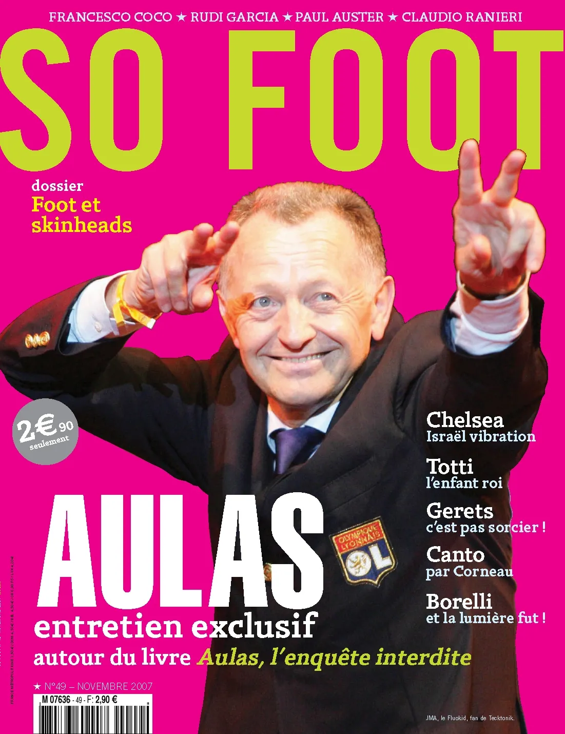Aulas en interview exclusive dans So Foot