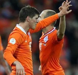 Huntelaar et Robben ne se blairent pas