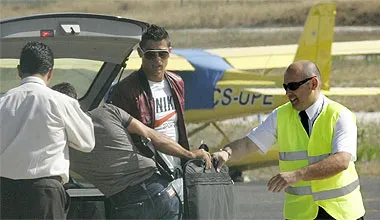 Cristiano Ronaldo est arrivé