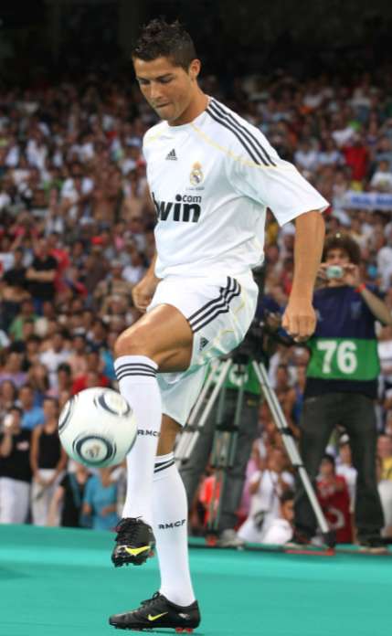 C.Ronaldo va au bras de fer