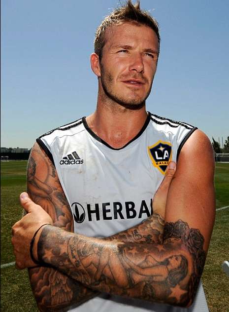 Le nouveau tatouage de Beckham