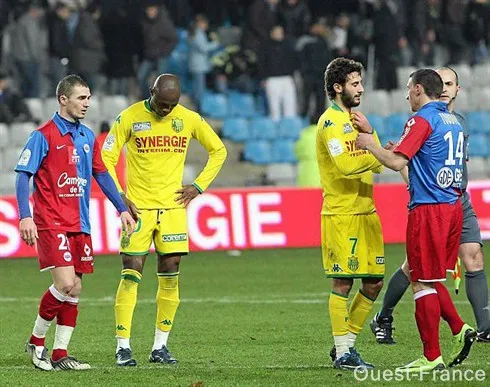 L2: Caen – Nantes: 1-0