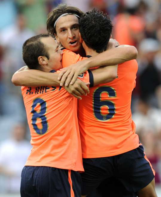 Xavi apprécie Zlatan