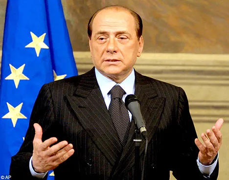 Berlusconi, Khadafi et le Milan AC