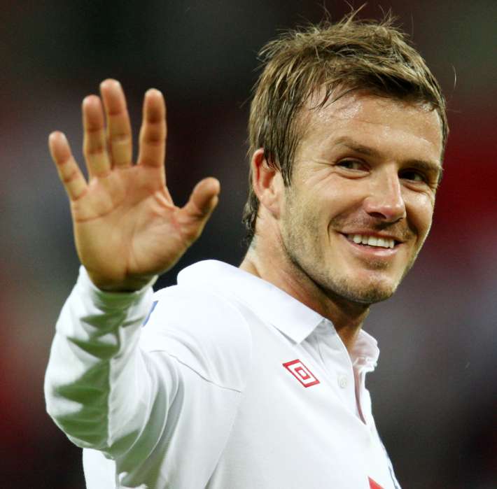 Beckham en Afrique du Sud
