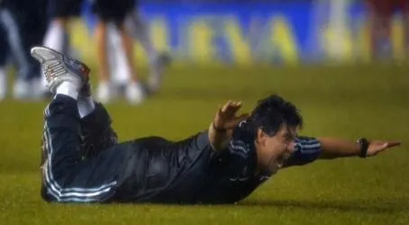 La glissade de Maradona