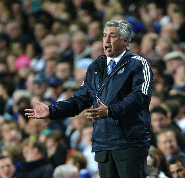 Ancelotti pas content de ses troupes