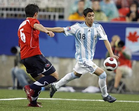 Maradona adoube Angel Di Maria