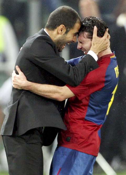 Guardiola fan de Messi