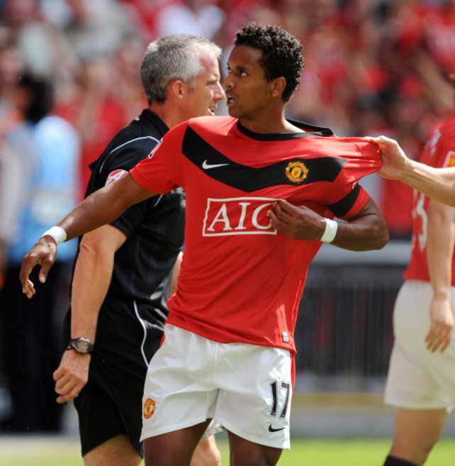 Nani charge Ferguson