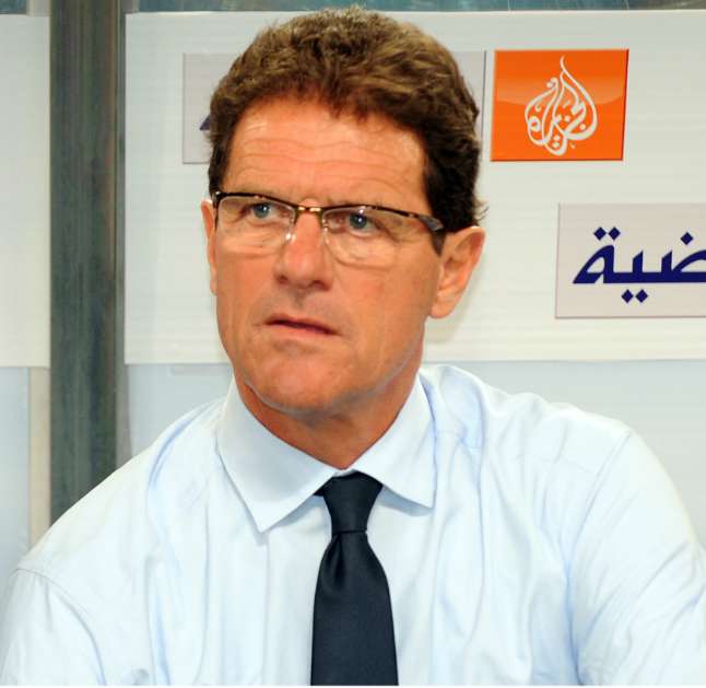 Fabio Capello blessé