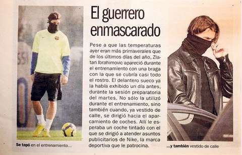 Ibrahimovic prend une pelle