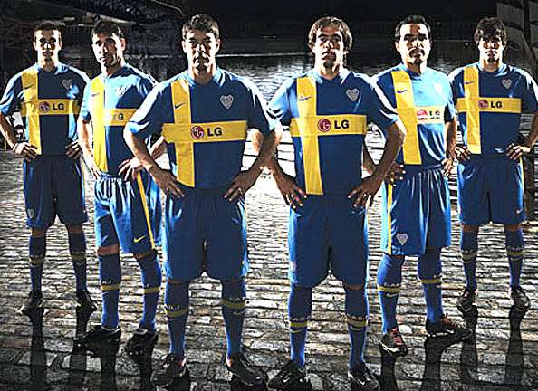 Boca Juniors aux couleurs suédoises