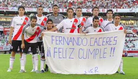River Plate n&rsquo;oublie pas Caceres